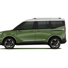 Дверные молдинги OmsaLine (4 шт, нержавейка) для Ford Courier 2023- гг