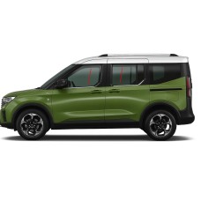 Окантовка окон Omsa Line (4 шт, нержавейка) для Ford Courier 2023- гг