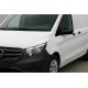Накладки на дзеркала Чорні (нерж.) для Mercedes Vito/V-class W447 2014- рр