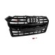 Передняя решетка радиатора S-Style (2016-2019, черная) для Ауди A5