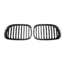 Ніздрі 1 Bar (чорний глянець з хром окантовкою) для BMW 7 серія F01/F02