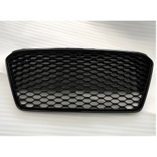 Передняя решетка радиатора (2013-2015, черная) для Ауди R8