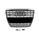 Передняя решетка S-style (черная с хромом) для Ауди A6 C6 2004-2011 гг