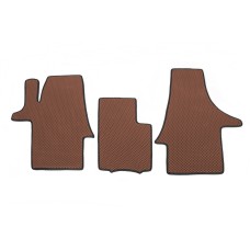 Килимки EVA (цегляні, передні, для 1-20251) для Volkswagen T6