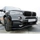 Передняя Lip накладка DPT V-1 (для M-Sport, черный глянец) для BMW X5 F-15 2013-2018 гг
