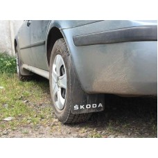 Skoda Брызговики Polytep (230*375, 2 шт) для Тюнинг Skoda