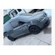Боковые пороги Performance (черные) для Volkswagen Caddy 2004-2010 гг