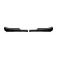 Flap накладка на задній бампер DPT (ABS) (2шт) (чорний глянець) для Volkswagen Caddy 2004-2010 рр