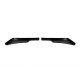 Flap накладка на задній бампер DPT (ABS) (2шт) (чорний глянець) для Volkswagen Caddy 2004-2010 рр