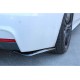 Flap накладка на задній бампер DPT (ABS) (2шт) (чорний глянець) для Volkswagen Caddy 2010-2015 рр