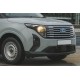 Хромированные Накладки на Решетку (Нержавейка) для Ford Courier 2023- гг