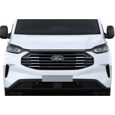 Накладки на решітку (нерж) для Ford Custom 2023- рр