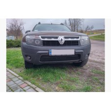 Зимова нижня накладка на решітку Глянцева для Dacia Duster 2008-2018 рр