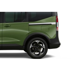 Молдинг зсувної дверки (нерж) для Ford Courier 2023- рр