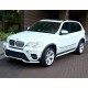 Накладка на передний бампер (2010-2013, грунтованная под покраску) для BMW X5 E-70