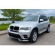 Накладка на передний бампер (2010-2013, грунтованная под покраску) для BMW X5 E70