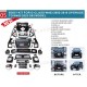 Комплект рестайлинга на W465 2025 G63 для Mercedes G сlass W463 1990-2018 гг