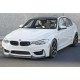 Накладка на передний бампер DPT Lip V-2 (для M4, черный глянец) для BMW 4 серия F-32 2012-2020 гг