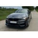 Накладка на передний бампер DPT Lip V-2 (для M4, черный глянец) для BMW 4 серия F-32 2012-2020 гг