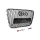 Передняя решетка RSQ-Style (черная с хромом) для Ауди Q7 2005-2015 гг
