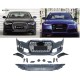 Передний бампер с черной решеткой RS6-Style (2014–2017) для Ауди A6 C7 2011-2017 гг