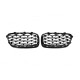 Низдрые Diamond Black (черный глянец) для BMW 5 серия F-10/11/07 2010-2016 гг