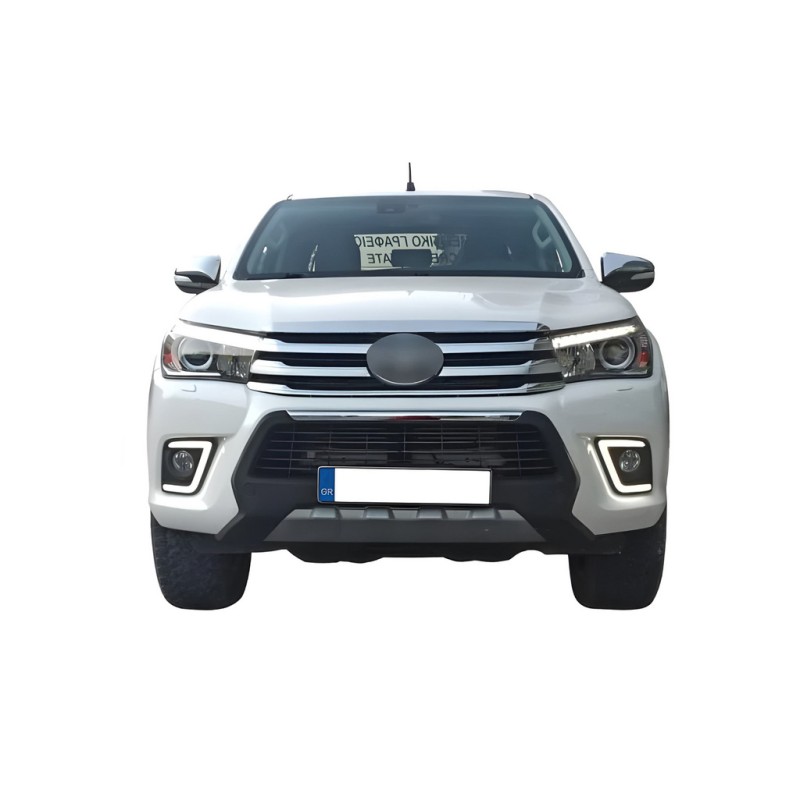Передняя оптика ОЭМ V2 2015-2019 (2 шт) для Toyota Hilux 2015- гг