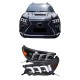 Передняя оптика Lexus-design V2 2015-2019 (2 шт) для Toyota Hilux 2015- гг