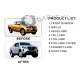 Комплект рестайлинга апгрейда в 2021 году (для 2015-2020 годов) для Nissan Navara/NP300 2016- гг