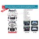Комплект рестайлинга с X166 на GLS X167 Maybach (Type-B) для Mercedes GL/GLS class X166 2012-2019 гг