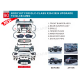 Комплект обвесов GLC63 AMG для Mercedes GLC X254
