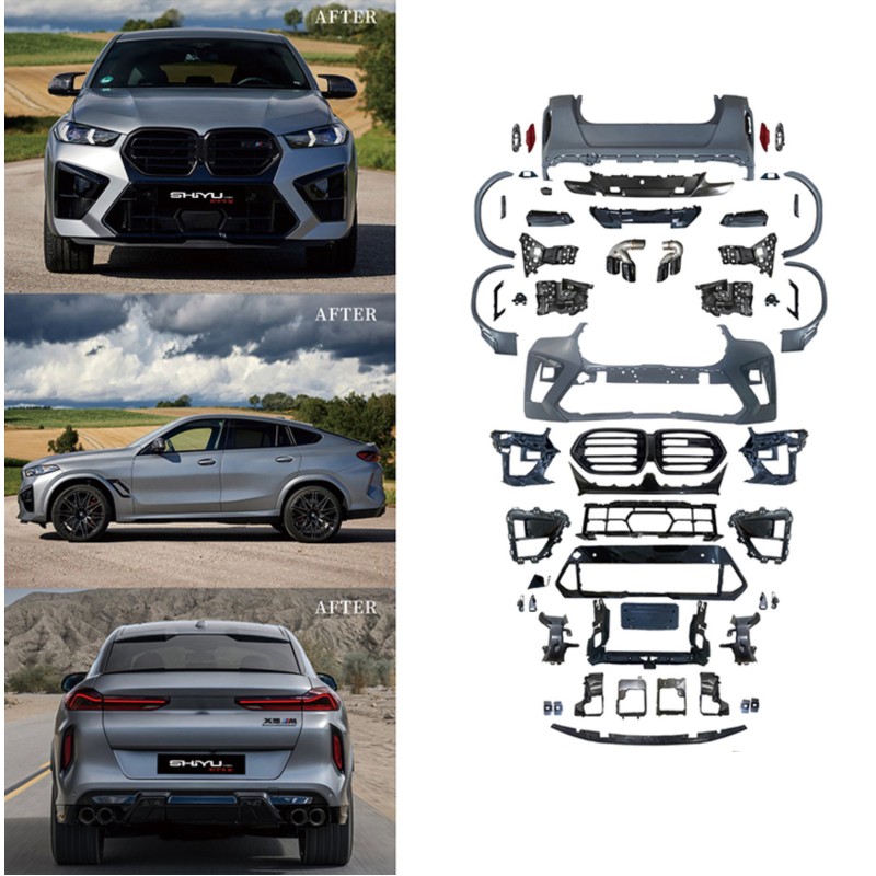 Комплект обвеса X6M F96 LCI (для 2023-2025) для BMW X6 G06 2019- гг
