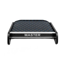 Полиця на панель (Чорна з синьою ниткою) для Renault Master 2011-2023 рр