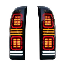 Задние фонари Smoke Black LED (2004-2008, 2 шт) для Nissan Patrol Y61