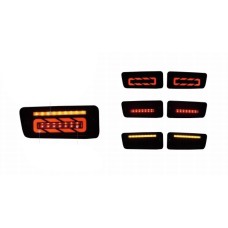 Задние габариты Smoke Black LED (1999-2005, 2 шт) для Nissan Patrol Y61