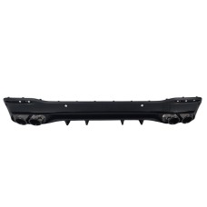 Задній дифузор з насадками Black (дизайн GLS53) для Mercedes GLS X167