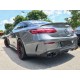 Задний диффузор с насадками Black (Дизайн AMG53) для Mercedes E-class coupe C238
