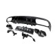 Задний диффузор с насадками Black (для Coupe дизайн AMG63) для Mercedes C-сlass W205 2014-2021 гг