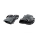 Задний диффузор с насадками Black (для Coupe дизайн AMG63) для Mercedes C-сlass W205 2014-2021 гг