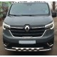 Передний ус Shark ST015 (2021-2025, нерж) для Renault Trafic 2015- гг