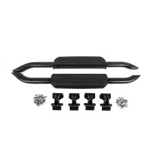 Боковые пороги OEM Black (для короткого, 2 шт) для Land Rover Defender 2019- рр