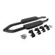 Боковые пороги OEM Black (для короткого, 2 шт) для Land Rover Defender 2019- рр