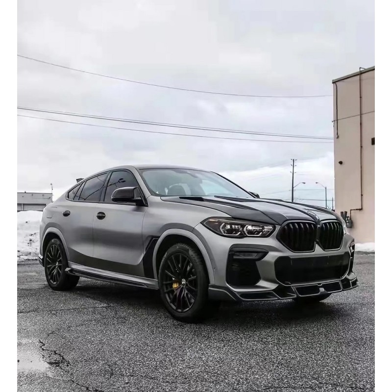 Комплект обвесов с капотом Carbon V2 (2018-2022) для BMW X6 G06 2019- гг