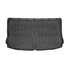 Коврик в багажник Stingray 3D (HB, верхний, с фальшполом) для Seat Leon 2013-2020 гг