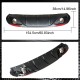 Диффузор заднего бампера Lip Carbon V2 (Карбон) для Alfa Romeo Giulia 2016-2022 гг