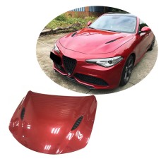 Капот V2 (Карбон) для Alfa Romeo Giulia 2016-2022 гг