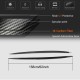 Боковые пороги V1 (для Base/Sport, Карбон) для Alfa Romeo Giulia 2016-2022 гг