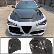 Капот V1 (Карбон) для Alfa Romeo Giulia 2016-2022 гг