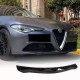 Накладка на передний бампер Lip V2 (для Base, Карбон) для Alfa Romeo Giulia 2016-2022 гг
