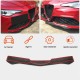 Накладка на передний бампер Lip (для Sport, Карбон) для Alfa Romeo Giulia 2016-2022 гг